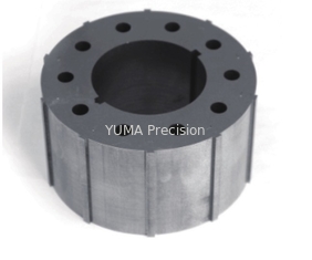 Rotor sans brosse de redresseur de moteur servo à C.A. de noyau de fer de tôle d'acier de silicium de 12 fentes