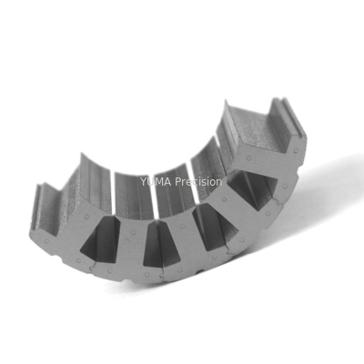 Servomoteur à grande vitesse estampage OD77.1mm stator à 12 fentes et noyau de rotor