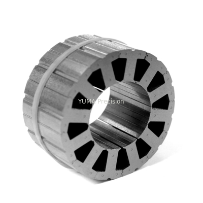 L'emboutissage d'OEM meurent l'outil OD77mm 12 noyaux de stratification de redresseur de rotor de moteur de fente