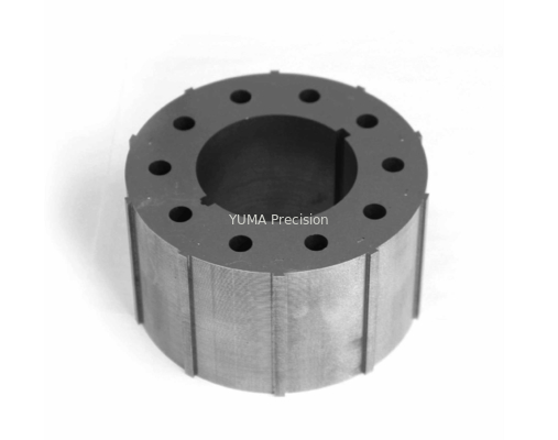 Rotor et stator de moteur OD200mm personnalisé divers modèles noyau de moteur rotor et stator en acier au silicium de haute qualité