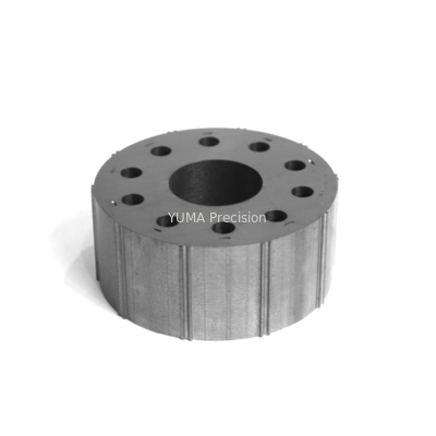 Rotor et stator de moteur à grande inertie OD122mm personnalisés divers modèles noyau de moteur rotor et stato en acier au silicium de haute qualité