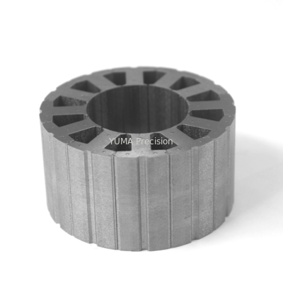 Moteur à grande vitesse estampage OD77mm stator et noyau de rotor à 12 fentes