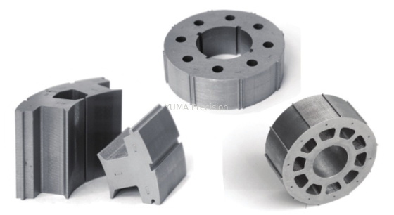 Stratification servo de redresseur de rotor de machine-outil empilant le processus