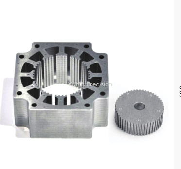 Noyau de stator laminé de moteur à induction NEMA24 C 60mm 12 fentes