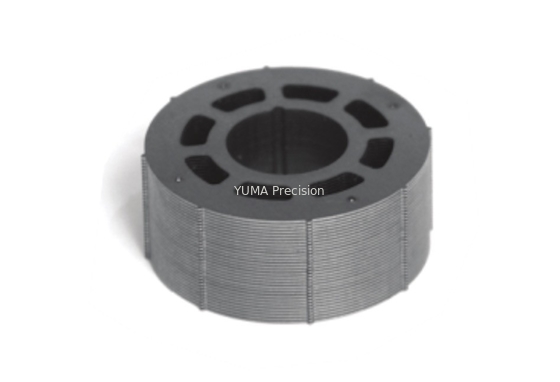 processus de pile de stratification de moteur électrique de 76.4mm pour l'outil servo de moule de l'industrie 3C