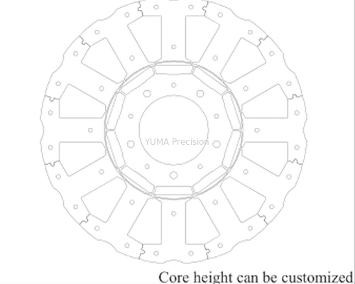 Stratification de moteur électrique de redresseur B35A300 matériel pour 3C le moteur servo de l'industrie T