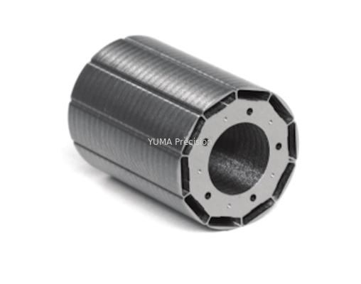 Servomoteur à grande vitesse estampage OD77.1mm stator à 12 fentes et noyau de rotor