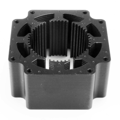 Double noyau de moteur de rangée emboutissant le rotor hybride en acier du moteur pas à pas NEMA34 du silicium 86mm